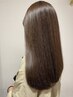 カット+縮毛矯正+カラー(白髪染め可)+クリームspa付￥15500