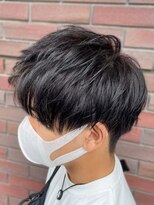 アース 東戸塚店(HAIR & MAKE EARTH) 20代30代メンズショートナチュラルマッシュツーブロック