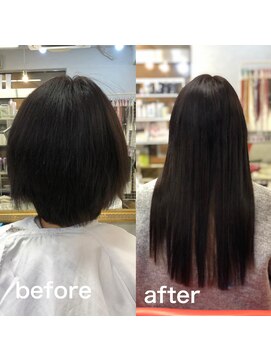 ボンビィヴァン(bon-vivant) ショートからロングに