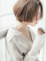 フィルムス 横浜(FILMS) ミニウルフレイヤーカット顔周り前髪韓国ショートボブ/横浜
