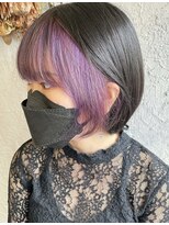 ヘアスタジオニコ(hair studio nico...) インナーパープル★