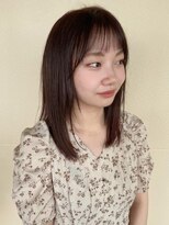 トップヘアスパアンドリゾート 鳴海(TOP HAIR spa&resort) サラッとミディアムロング