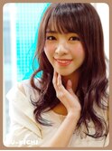 大人可愛い春パーマ