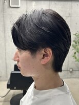 フイ 代々木(Hui)&nbsp;メンズ/アップバング/ツーブロックマッシュ/束感ショート波巻き