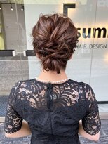 スミ(sumi)&nbsp;結婚式ヘアセット