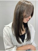 似合わせ小顔カット×くびれレイヤーカット　韓国ヘア　髪質改善