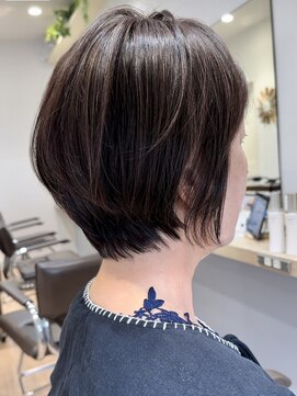 コノアラボ 守谷店(Conoah labo) 脱白髪染めハイライト/白髪ぼかし/黒髪/グレーベージュ/