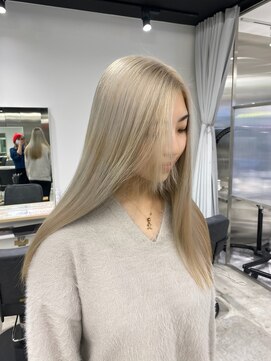 ゼスト 八王子店(ZEST) ホワイトグレージュ/ハイトーン/【永尾しおり】