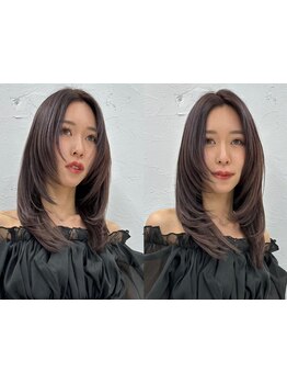 《トレンドを意識したレイヤーカットが得意》可愛く小顔になれる顔周りのデザインが◎[茅ヶ崎]