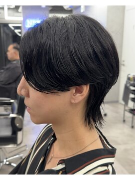 ネクストメンズ 表参道(NEXT men's) ウルフ/アッシュブラック/カルマパーマ/ベリー/ウルフ