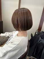 ライフ 住道店(Lyfe)&nbsp;イメチェンコンパクトボブショート_前髪アッシュブラウン_421