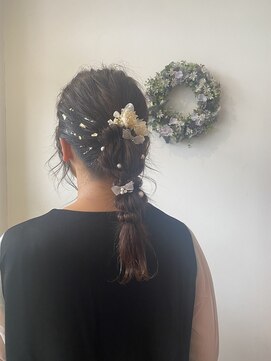 ケイズプラスカラン(HAIR AND MAKEUP K's PLUS calin) 編み下ろし♪