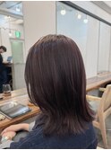 髪質改善/セミディ/シアーカラー/ダークアッシュ/魅力倍増カール