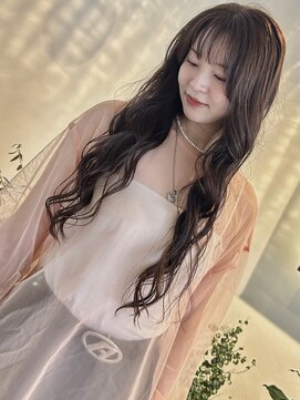 #ヘアカラーピンクベージュ