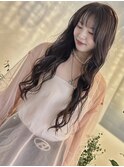 #ヘアカラーピンクベージュ
