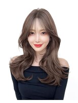 アマトウキョウ アユンチェ(AMA TOKYO×AYUNCHE)&nbsp;韓国ヘア　2wayバング  レイヤーカット くびれヘア  顔周り/