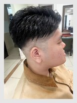 クリアオム 春日部(CLEAR homme)&nbsp;メンズ おしゃれな大人のツーブロックショート センターパート