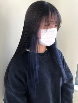 ニュイ 高槻 阪急茨木店(nui) 黒髪ボブルフネビージュ小顔ワンレンスペインカール