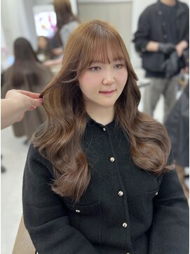 ハピネス 梅田茶屋町店(HAPPINESS) 韓国くびれロング レイヤーオルチャン小顔前髪 艶髪 髪質改善