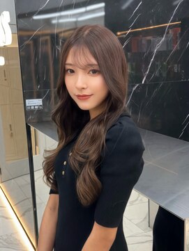 ラピス 渋谷本店(Lapis) ココアカラー/シールエクステ/ブリーチなし/レイヤーカット