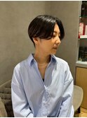 ハンサムショート/黒髪ショート