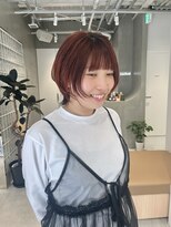 テクネ 天神大名(techne)&nbsp;天神大名顔周りレイヤーカットミディアムボブタッセルボブ今泉