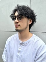 ロウ トウキョウ 八王子店(RAW TOKYO)&nbsp;シャドウパーマ　ホワイトメッシュ　スペインカール　八王子