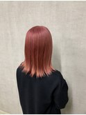 ペールピンク　ピンクベージュ　ピンクブラウン　暖色系カラー
