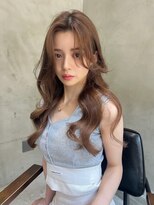 エース (ACE) ACE横浜 ミルクティーベージュ×韓国風巻き