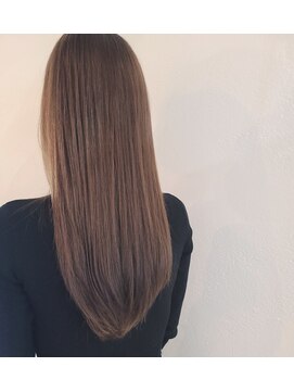 クア 北千住別邸(qua) 髪質改善　サラサラ　艶々　自毛風ストレート