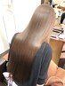 ハイブリット酸性ストレート＋選べる髪質改善トリートメント＋ドライカット