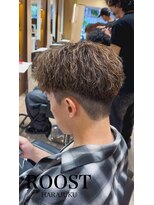 ルースト 原宿店(ROOST)&nbsp;ツイスパ/ハイライト/金ハイライト/ブラウンベース