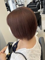 ラピステン 福岡天神 大名店(Lapis)&nbsp;ナチュラルなのに華やか◎ブリーチなしピンクブラウン