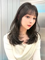 アスター 天神大名店(Aster) オリーブグレー髪質改善/黒髪/小顔/くすみベージュ/天神