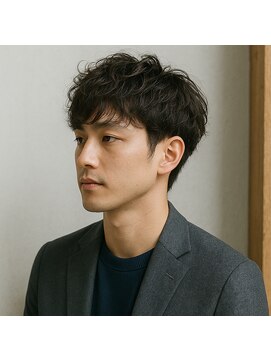 スープレックス ヘアーデザイン(SOUPREX HAIR DESIGN) 大人メンズナチュラルパーマ　20代 30代 40代 50代 60代　メンズ