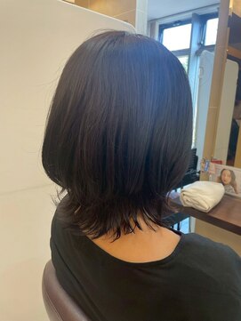 髪質改善/顔周りレイヤーカット/グレージュ[千葉/千葉駅]