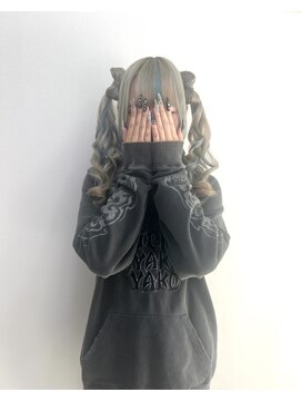 リボンツインテール