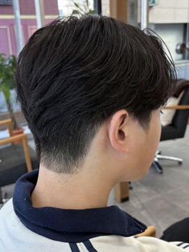 コク 千葉駅西口(COQU) MEN’S HAIR/サーフカール/刈り上げセンターパート/千葉駅