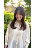 レイヤーカット|顔まわりレイヤー|縮毛矯正