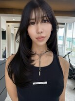 エイチ(H) シースルーバング/レイヤーカット/三島美容室/口コミ高評価