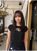 【レイヤーカット/平田晶】透明感カラー/髪質改善
