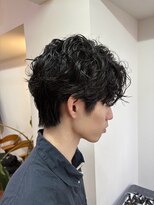 パーキング 心斎橋(PARKiiiNG)&nbsp;ニュアンスパーマ/ニュアンスウルフ/ダウンバング/メンズヘア
