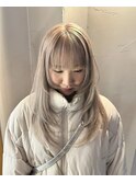 ミルクティーピンクベージュ人気レイヤーケアブリーチハイトーン