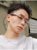 現代的なカジュアルオールバックショート！【ザ・クラシック】