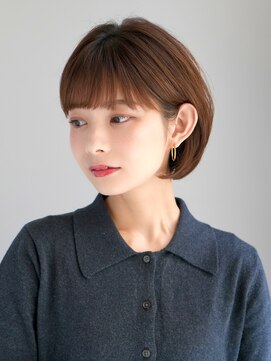 インセプション 銀座(INCEPTION) 前下がりショート・ボブ/絶壁解消/前髪あり/40代/30代/外ハネ