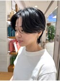 センターパート/ハンサムショート/耳掛けショート