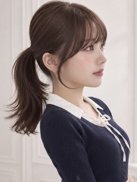 ユーフォリア エヌ 池袋サンシャイン通り店(Euphoria +n) 小顔前髪顔周りレイヤーシースルーバングおくれ毛もみあげライン