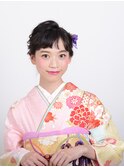 ☆着物ヘア☆ローズヘアアレンジ