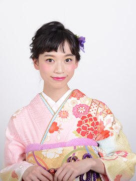 アース 浦添店(HAIR & MAKE EARTH)　 ☆着物ヘア☆ローズヘアアレンジ