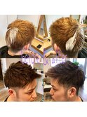 金髪からの・・・サッパリ&スッキリなmen'sスタイル☆